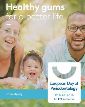 12 Μαΐου 2016: Ευρωπαϊκή Ημέρα Περιοδοντολογίας