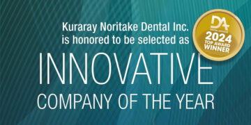 Kuraray Noritake Dental. Καινοτόμος Εταιρεία της Χρονιάς | Dental Advisor 2024