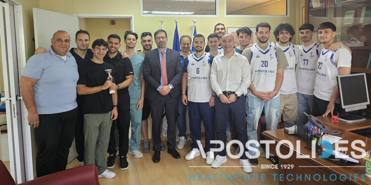 Apostolides Healthcare Technologies – Χορηγός της Ομάδας Μπάσκετ της Οδοντιατρικής Σχολής Αθηνών